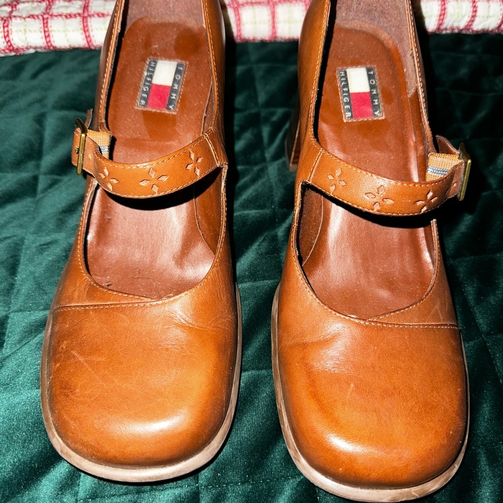 Slightly Used Brown Mary Janes